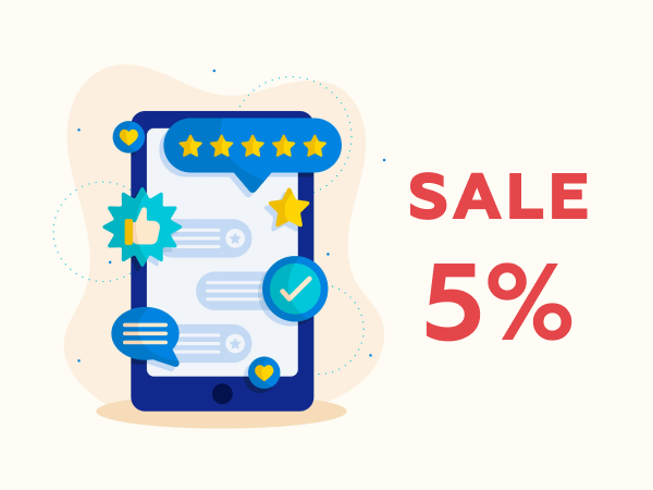 Оставьте отзыв — получите скидку 5%!